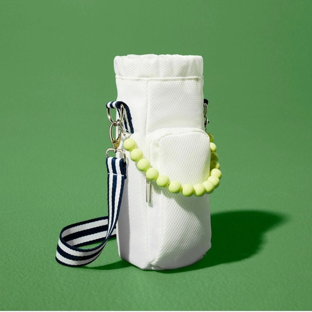 Prince Pickleball Water Bottle Sling - Cream Acrive Athleisure Tennis Preppy